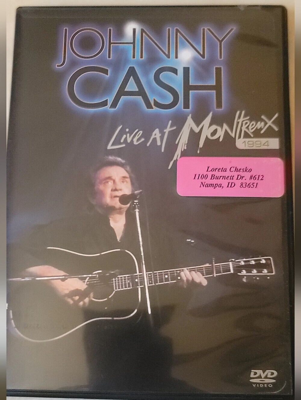 Johnny Cash - Live at Montreux 1994 {DVD} (2005)